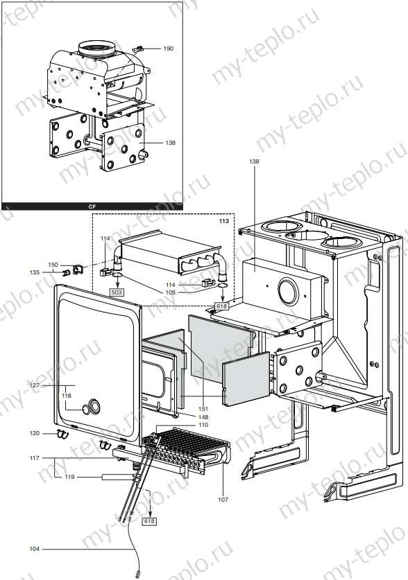 Запчасти Ariston CLAS SYSTEM 24 CF купить в Новокузнецке
