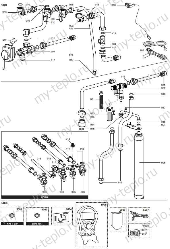 Запчасти Ariston CLAS SYSTEM 24 CF купить в Новокузнецке