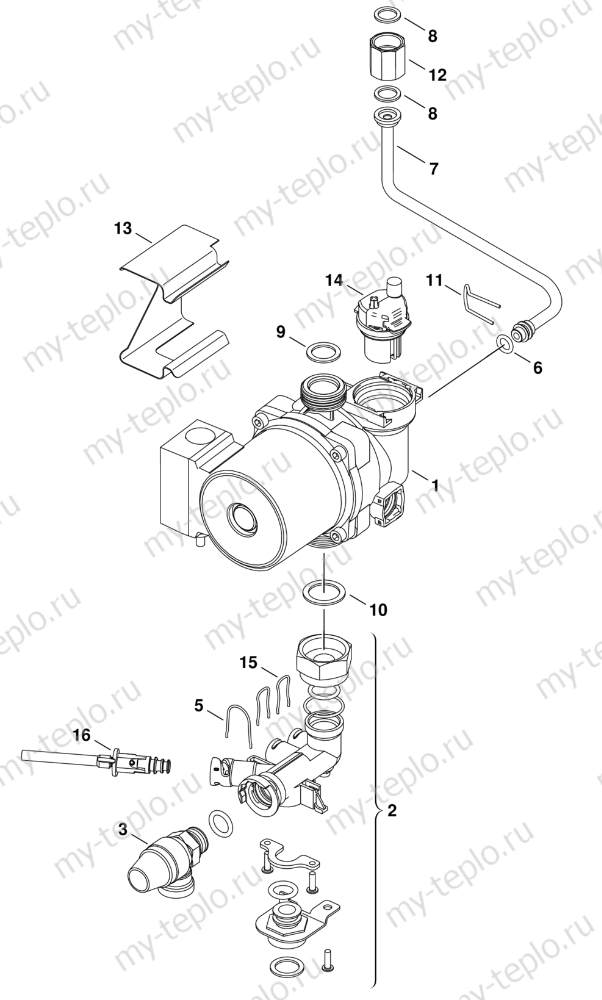 Купить запчасти Buderus Logamax U052-28K в Новокузнецке