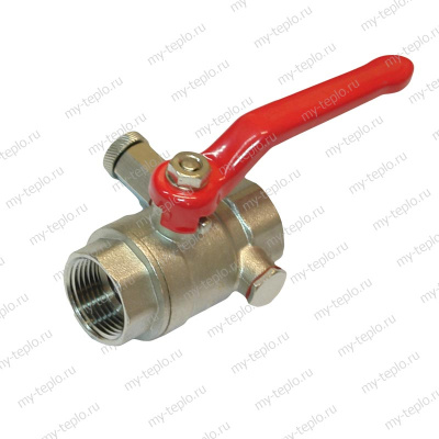 Джилекс кран шаровой 1" ММ с клапаном (М249)