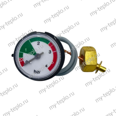 Манометр для котлов Baxi, аналог 7732049 (CPG28-B-1) Манометр для котлов Baxi, аналог 7732049 (CPG28-B-1)