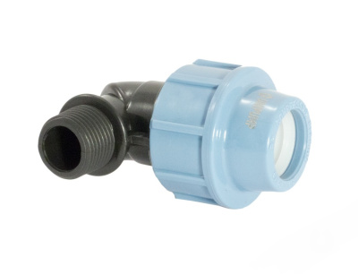 ПНД Соединение угловое 25х1/2" нар/р Unipump (93689)